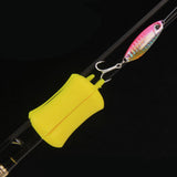Maxbell 4x Fishing Rod Fixed Ball Pole Clip Comfortable Elastic 1 Set for Supplies