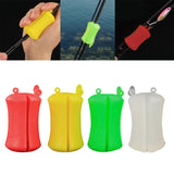 Maxbell 4x Fishing Rod Fixed Ball Pole Clip Comfortable Elastic 1 Set for Supplies
