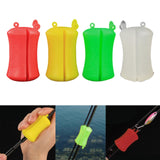 Maxbell 4x Fishing Rod Fixed Ball Pole Clip Comfortable Elastic 1 Set for Supplies