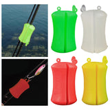 Maxbell 4x Fishing Rod Fixed Ball Pole Clip Comfortable Elastic 1 Set for Supplies