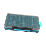 Maxbell Fishing Tackle Lure Box Squid Jig Bait Box Convenient to Carry Lightweight Blue S