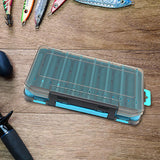 Maxbell Fishing Tackle Lure Box Squid Jig Bait Box Convenient to Carry Lightweight Blue S