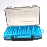 Maxbell Fishing Tackle Lure Box Squid Jig Bait Box Convenient to Carry Lightweight Blue S