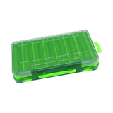Maxbell Fishing Tackle Lure Box Squid Jig Bait Box Convenient to Carry Lightweight Green S