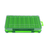 Maxbell Fishing Tackle Lure Box Squid Jig Bait Box Convenient to Carry Lightweight Green S