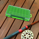 Maxbell Fishing Tackle Lure Box Squid Jig Bait Box Convenient to Carry Lightweight Green S
