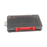 Maxbell Fishing Tackle Lure Box Squid Jig Bait Box Convenient to Carry Lightweight Grey L