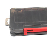 Maxbell Fishing Tackle Lure Box Squid Jig Bait Box Convenient to Carry Lightweight Grey L