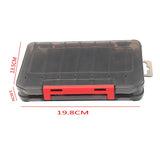 Maxbell Fishing Tackle Lure Box Squid Jig Bait Box Convenient to Carry Lightweight Grey L