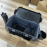 Maxbell Fishing Tackle Box Organizer Hard Case Portable Fishing Gear Tackle Box Blue