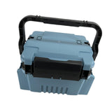 Maxbell Fishing Tackle Box Organizer Hard Case Portable Fishing Gear Tackle Box Blue