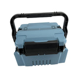 Maxbell Fishing Tackle Box Organizer Hard Case Portable Fishing Gear Tackle Box Blue
