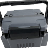 Maxbell Fishing Tackle Box Organizer Hard Case Portable Fishing Gear Tackle Box Gray