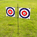 Maxbell Adjustable Target Stand Holder Holds 2 Paper Target Paper Target Stand
