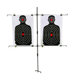 Maxbell Adjustable Target Stand Holder Holds 2 Paper Target Paper Target Stand
