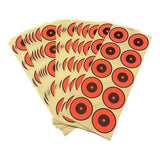 Maxbell Splatter Targets Reactive Paper Target Stickers for Archery Training Outdoor Red