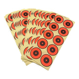 Maxbell Splatter Targets Reactive Paper Target Stickers for Archery Training Outdoor Red