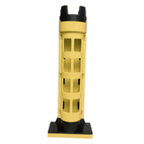Maxbell Fishing Box Rod Stand Detachable Lightweight Mount Supplies Equipment yellow