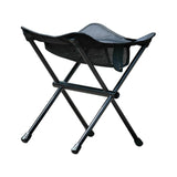 Maxbell Folding Chair Lightweight with Storage Bag Camping Stool for Outdoor Camping Black