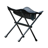 Maxbell Folding Chair Lightweight with Storage Bag Camping Stool for Outdoor Camping Black