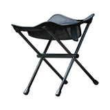 Maxbell Folding Chair Lightweight with Storage Bag Camping Stool for Outdoor Camping Black