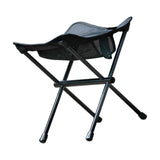 Maxbell Folding Chair Lightweight with Storage Bag Camping Stool for Outdoor Camping Black