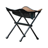 Maxbell Folding Chair Lightweight with Storage Bag Camping Stool for Outdoor Camping Brown