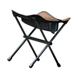 Maxbell Folding Chair Lightweight with Storage Bag Camping Stool for Outdoor Camping Brown