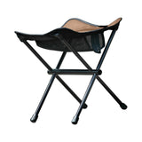 Maxbell Folding Chair Lightweight with Storage Bag Camping Stool for Outdoor Camping Brown