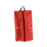 Maxbell Camping Shoe Bag with Zipper Durable Shoes Classified Organizer for Trip Red