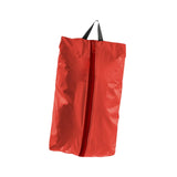 Maxbell Camping Shoe Bag with Zipper Durable Shoes Classified Organizer for Trip Red