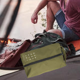 Maxbell Camping Shoe Bags Shoes Classified Organizer Shoes Pouches for Gym Sport Trip Green S