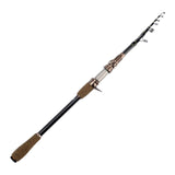 Maxbell Telescopic Fishing Rod Surf Casting Fishing Rod Carbon Fiber Lightweight 2.1m
