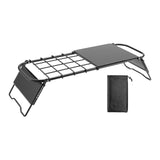 Maxbell Folding Campfire Grill Retractable Camping Cooking Grate for BBQ Backpacking