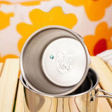 Maxbell Camping Cup Tea Water Cup 304Stainless Steel Portable for Backpacking Hiking 600ml