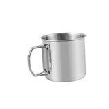 Maxbell Camping Cup Tea Water Cup 304Stainless Steel Portable for Backpacking Hiking 600ml