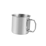 Maxbell Camping Cup Tea Water Cup 304Stainless Steel Portable for Backpacking Hiking 600ml
