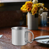 Maxbell Camping Cup Tea Water Cup 304Stainless Steel Portable for Backpacking Hiking 600ml
