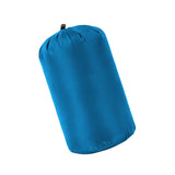 Maxbell Nylon Compression Sack for Sleeping Bag Ditty Bags with Dust Flap for Travel M Blue