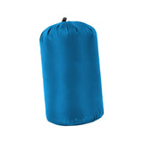 Maxbell Nylon Compression Sack for Sleeping Bag Ditty Bags with Dust Flap for Travel M Blue