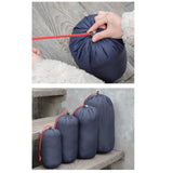 Maxbell 4x Nylon Compression Stuff Sack Lightweight Sleeping Bags Storage for Travel red