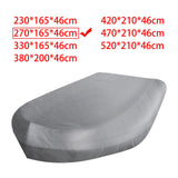 Maxbell Marine Boat cover rains Resistant Kayak Boat Cover for v shape Inflatable Boat 270x165x46cm
