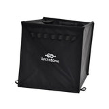 Maxbell Throw Line Bag Basket Foldable Rock Climbing Rope Bag for Outdoor BBQ Hiking Black