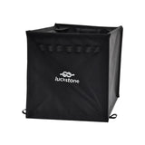 Maxbell Throw Line Bag Basket Foldable Rock Climbing Rope Bag for Outdoor BBQ Hiking Black