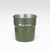 Maxbell Stainless Steel Mug Portable Lightweight Coffee Tea Water Cup for Travel BBQ Green