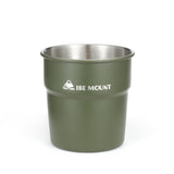 Maxbell Stainless Steel Mug Portable Lightweight Coffee Tea Water Cup for Travel BBQ Green