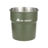 Maxbell Stainless Steel Mug Portable Lightweight Coffee Tea Water Cup for Travel BBQ Green
