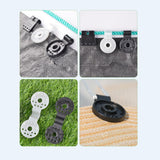 Maxbell 50x Shade Net Clips Windproof Heavy Duty Fixing Buckle for Anti Bird Netting