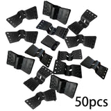 Maxbell 50x Shade Net Clips Windproof Heavy Duty Fixing Buckle for Anti Bird Netting