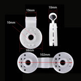Maxbell 50x Shade Net Clips Holder Fixing Buckle Tarp Clips for Boat Cover Tarpaulin
